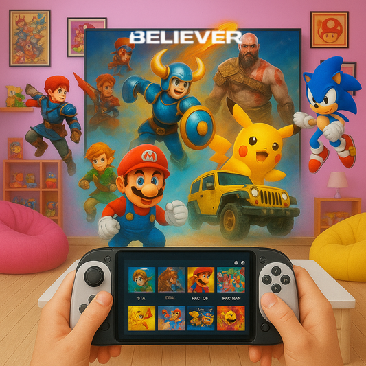Believer® RetroPlay Console (2025 Version)