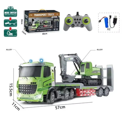 Believer™ Remote Control Alloy Semi-Trailer Truck